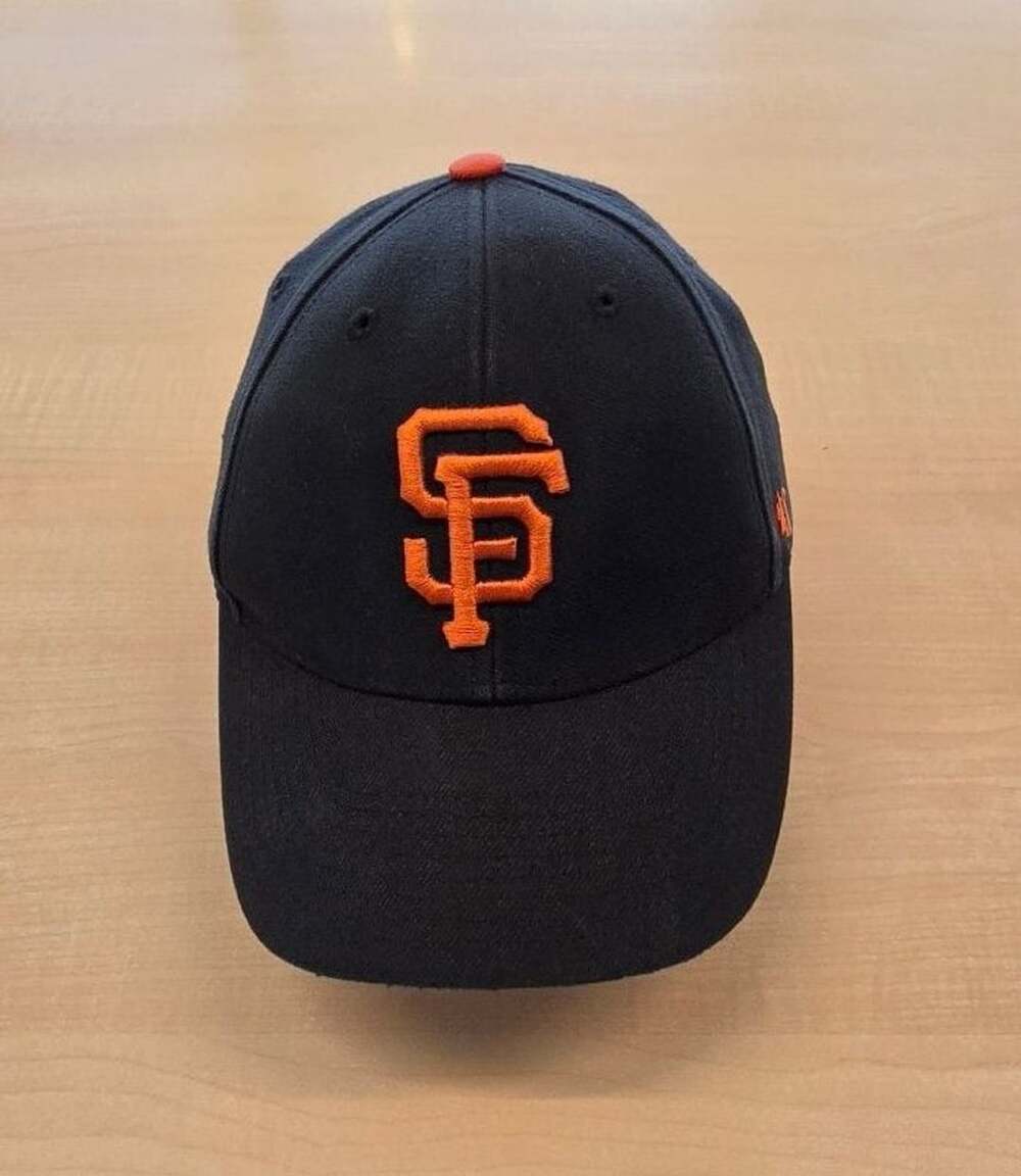 47 Brand San Francisco Giants Clean Up Baseball Hat One Size Black